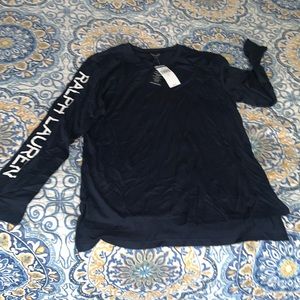 Brand new Lauren Ralph Lauren long sleeve tee shirt